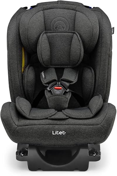 Cadeira para Auto 0-36 Kg Isofix Litet All Stages Fix 2.0 Preta BB450