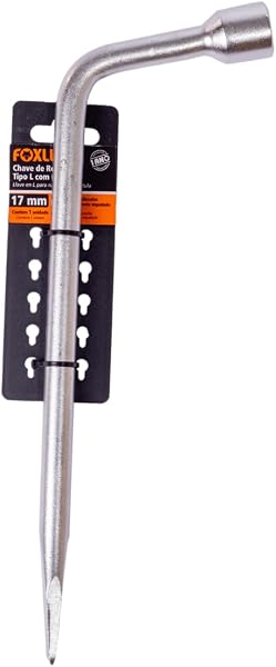 Foxlux Chave de Roda Tipo L com Espátula 17 mm