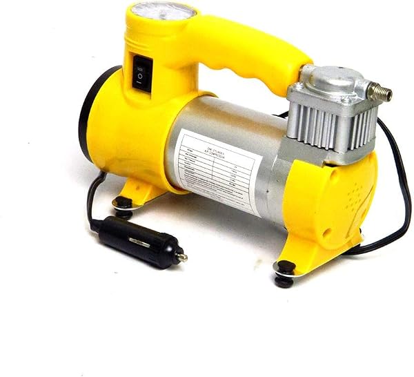 Idea Compressor de Ar Portátil 12V Veicular com Lanterna e Manômetro