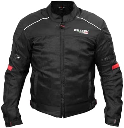 Jaqueta GP Tech Vent Ventilada Resistente Água Motociclista