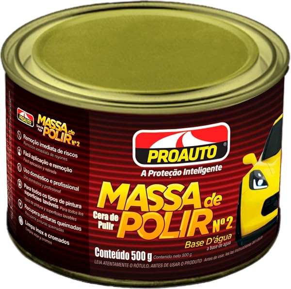 Proauto Massa de Polir Nº2 500 g