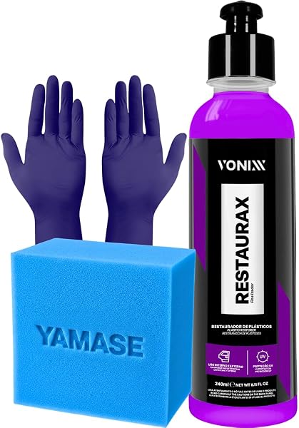 Restaurax 240 ml Vonixx Restaurador Revitalizador Plástico